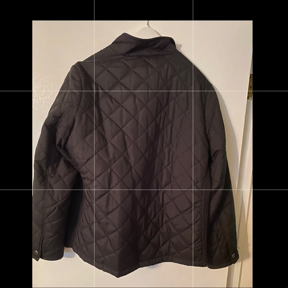 Black Quilted Stitch Winter Jacket - Picture 5 of 5